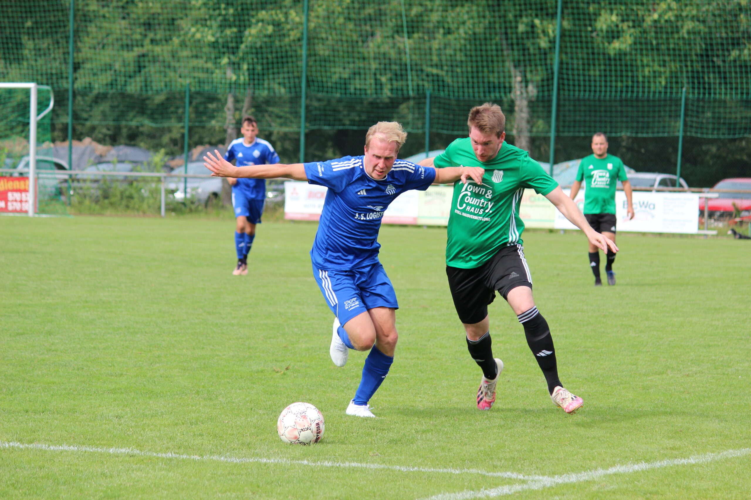 Robin Vogtland im Spiel gegen den SV Rohrbach II.